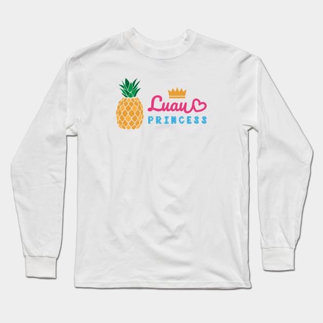 Luau princess Long Sleeve T-Shirt by oceanys